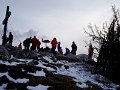 08 viele sind schon am Gipfel